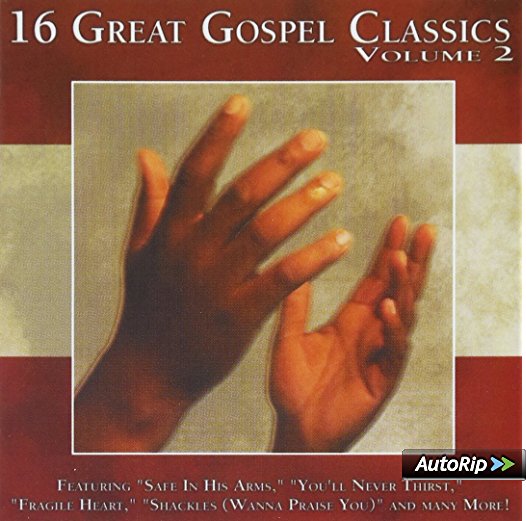 16 Great Gospel Classics 2 CD - DayWind